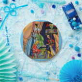 Aschenputtel, der Prinz und der Glaspantoffel Pappteller (Party)