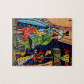 Aschenputtel, der Prinz und die Scheibe Puzzle (Horizontal)