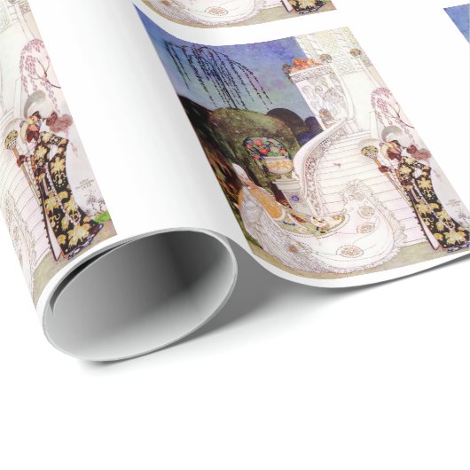 Aschenputtel durch Kay Nielsen Geschenkpapier (Rolleneckpunkt)