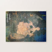 Aschenputtel Fairy Godmutter Illustration des alte Puzzle (Horizontal)