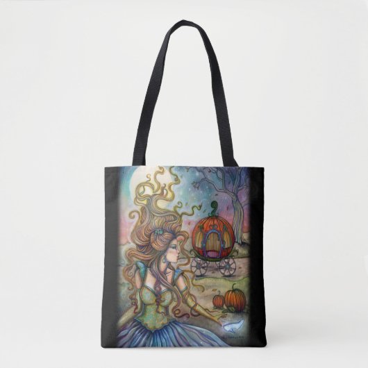 Aschenputtel Fantasy Art von Molly Harrison Tasche (Vorderseite)