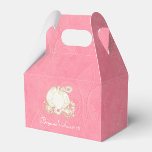 Aschenputtel Goldene Kutsche Rosa Partygeschenk Sc Geschenkschachtel