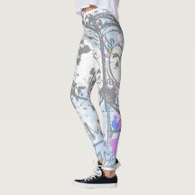 Aschenputtel inspirierte Wagen-Leggings