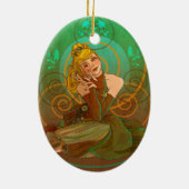 Aschenputtel Keramikornament (Hinten)