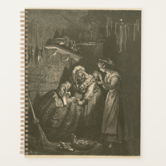 Aschenputtel-Kürbis - Gustave Doré Planer (Vorderseite)