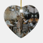 Aschenputtel - Märchen - Grimm Keramik Ornament (Hinten)