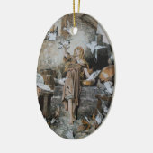 Aschenputtel - Märchen - Grimm Keramik Ornament (Links)