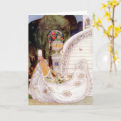 Aschenputtel-Märchen Kay-Nielsens Karte (Gelbe Blume)