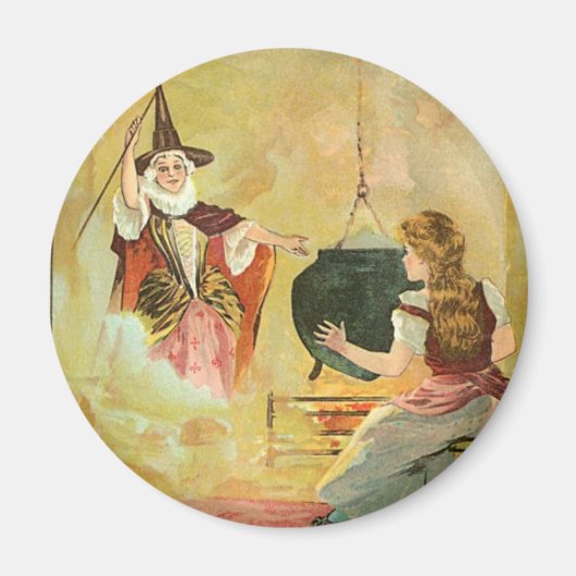 Aschenputtel Märchen Magnet (Vorne)