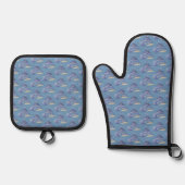 Aschenputtel Ofenhandschuh & Topflappen-Set (Vorderseite)