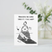 Aschenputtel Postkarte (Stehend Vorderseite)