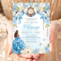 Aschenputtel Princess Light Blue Royal Sweet 16