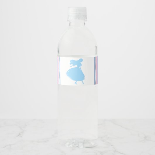 Aschenputtel Princess Water Bottle Labels Princess Wasserflaschenetikett (Vorderseite)