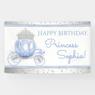 Aschenputtel-Prinzessin Girls Birthday Banner