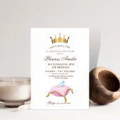 Aschenputtel-Schlägerin Prinzessin Birthday Party Einladung