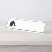 Aschenputtel Schreibtischnamensplakette (Vorderseite )