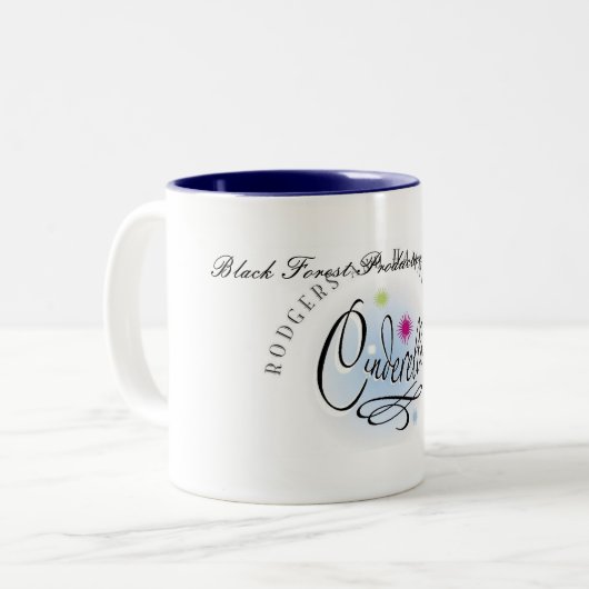 Aschenputtel-Tasse (2) Zweifarbige Tasse (Vorderseite Links)