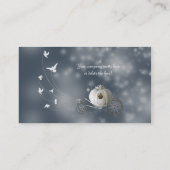 Aschenputtel-Traum Visitenkarte (Rückseite)