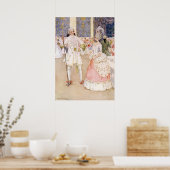 Aschenputtel und der Prinz von Millicent Sowerby Poster (Küche)