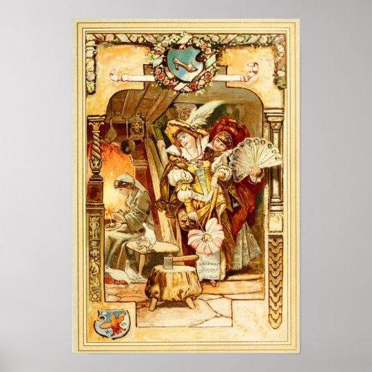 Aschenputtel Und Die Bösen Stiefschwestern Poster | Zazzle.de