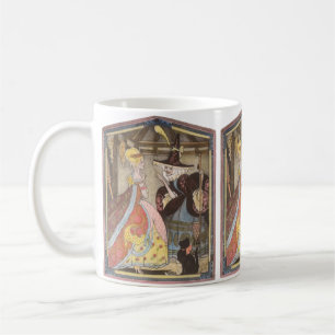 Aschenputtel und die Fee, Vintage Märchen Kaffeetasse