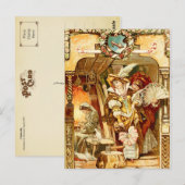 Aschenputtel und die verworrenen Schwestern Postkarte (Vorne/Hinten)