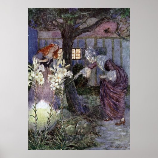 Aschenputtel und Fairy Godmutter - Millicent Sower Poster (Vorne)