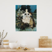 Aschenputtel und Fairy Godmutter Poster (Küche)