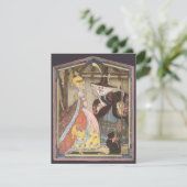 Aschenputtel und gute Fee, Vintage Märchen (Stehend Vorderseite)