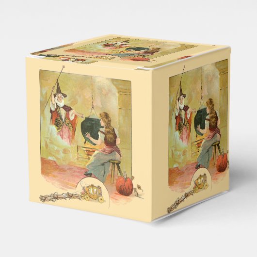 Aschenputtel und ihre Fee Geschenkschachtel (Vorderseite)