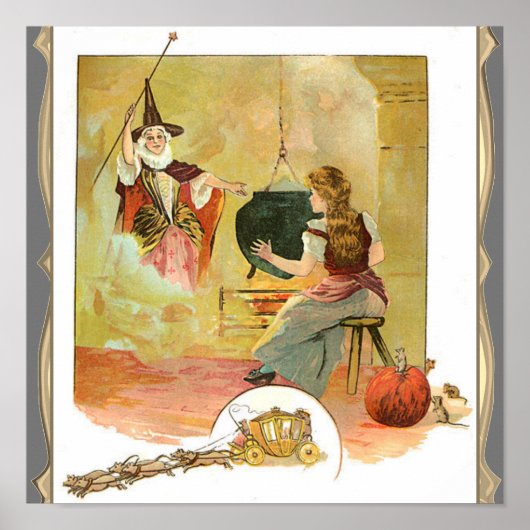 Aschenputtel und ihre Fee Poster (Vorne)