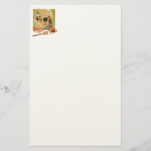 Aschenputtel und ihre Gute Fee Briefpapier (Vorderseite)