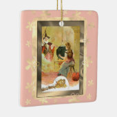 Aschenputtel und ihre Mutter Keramikornament (Rechts)