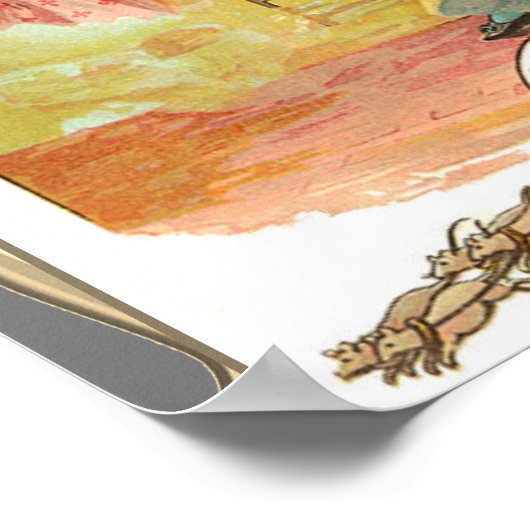 Aschenputtel und ihre Mutter Poster (Ecke)