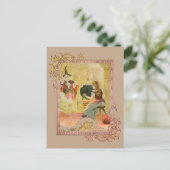 Aschenputtel und ihre Mutter Postkarte (Stehend Vorderseite)