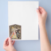 Aschenputtel und Märtyrerin, Vintage Märchen Flyer (Hand)