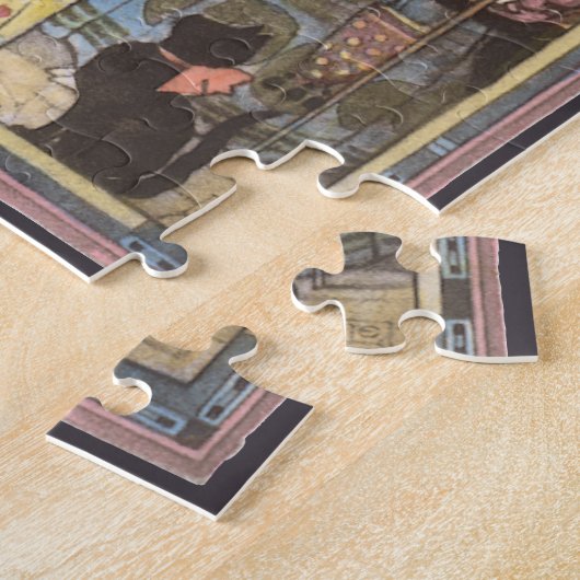 Aschenputtel und Märtyrerin, Vintage Märchen Puzzle (Seite)