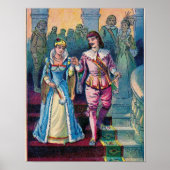 Aschenputtel und Prinz Poster (Vorne)