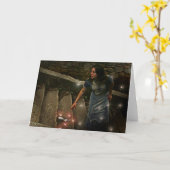 Aschenputtel verliert ihre Schuh-Anlass-Karte Karte (Gelbe Blume)