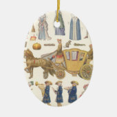 Aschenputtel, Vintage Viktorianische Puppentoilett Keramik Ornament (Vorne)