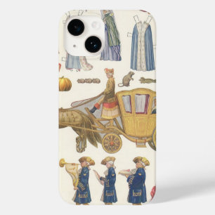 Aschenputtel, Vintage viktorianisches Papierpuppe Case-Mate iPhone Hülle