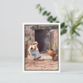 Aschenputtel von Millicent Sowerby Verlassen Postkarte (Stehend Vorderseite)