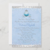 Aschenputtel war einmal an einem Geburtstag der Ze Einladung (Rückseite)