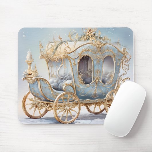Aschenputtel - Winter Themed Mouse Mousepad (Mit Mouse)