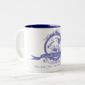 Aschenputtels Reinigungs-Service Zweifarbige Tasse (Vorderseite Links)