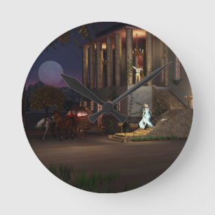 Aschenputtels Trainer Runde Wanduhr