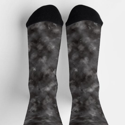 Aschenwolkenwarnzeichen Socken (Oben)