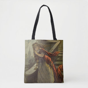 Ascheputtel auf Alt, viktorianische Märchen Tasche