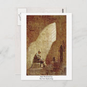 Aschermittwoch durch Carl Spitzweg Postkarte (Vorne/Hinten)