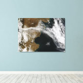 Aschewolke aus dem Ausbruch des Chaiten-Vulkans, C Leinwanddruck (Insitu (Holzboden))